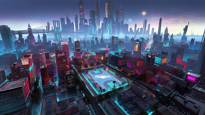 Sci Fi, City, Building, Cityscape, Futuristic, Skyscraper, HD wallpaper
