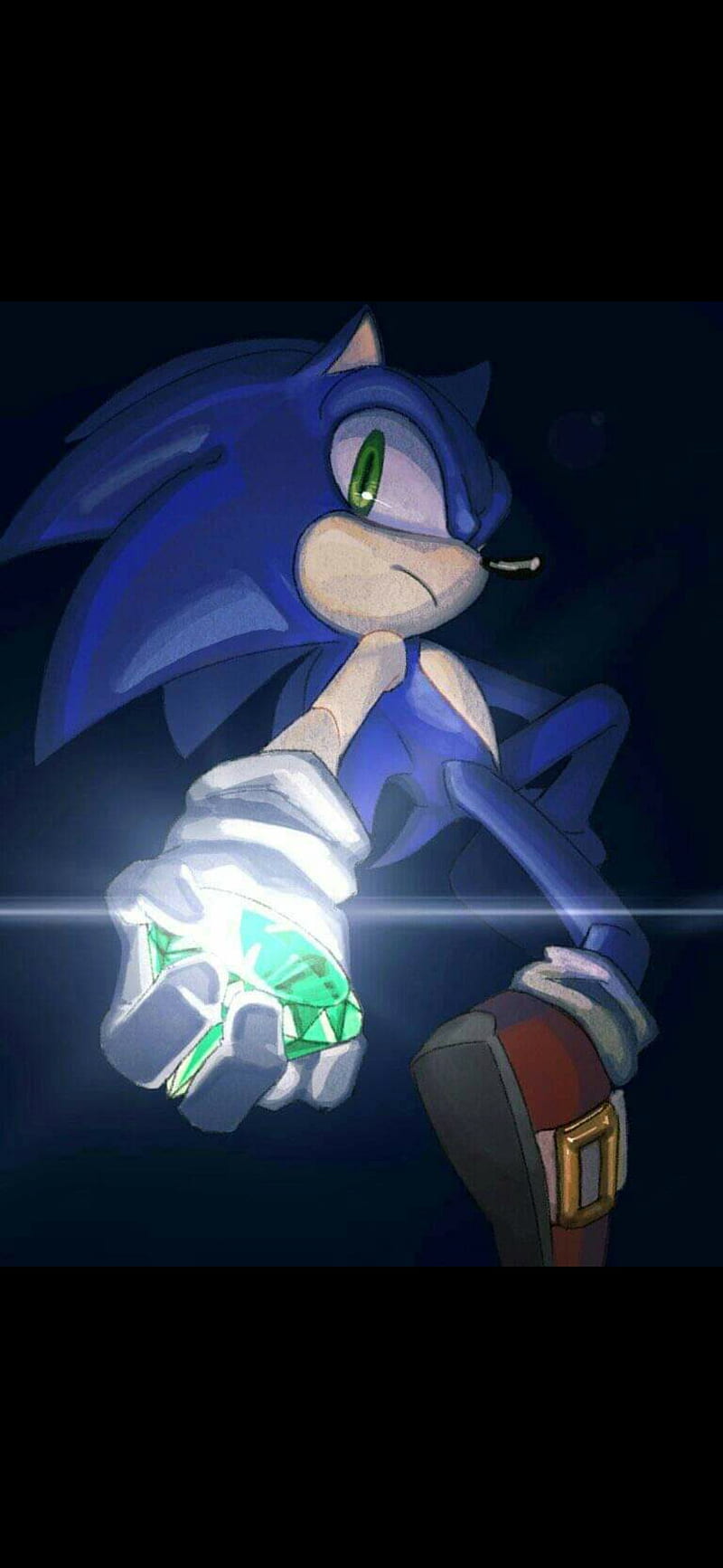 Shadic, sonic, shadow, fusion, chaos, emerald, fase, four, hetgehog, power,  HD phone wallpaper