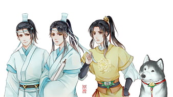 HD desktop wallpaper: Anime, Mo Dao Zu Shi, Lan Sizhui, Jin Ling download  free picture #1018935