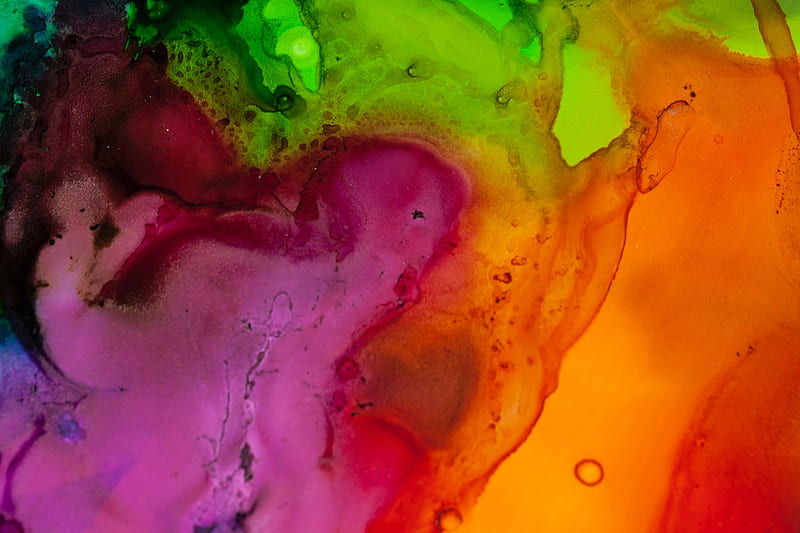 watercolor, paint, stains, multi-colored, HD wallpaper