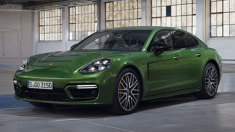 Porsche, Porsche Panamera 4S SportDesign Package, Car, Full-Size Car, Green Car, Luxury Car, HD wallpaper