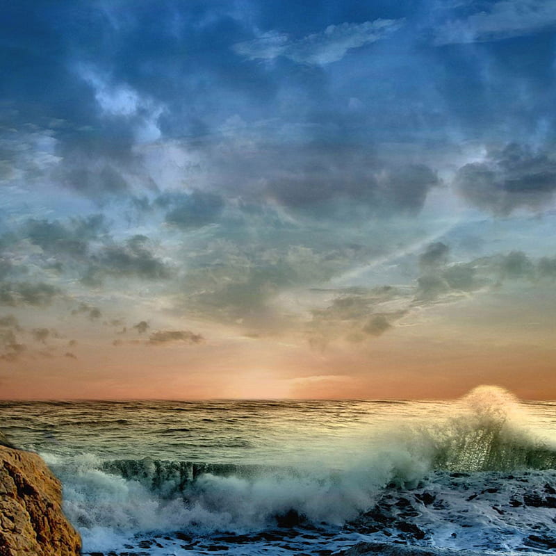 Great Waves, nature, HD phone wallpaper
