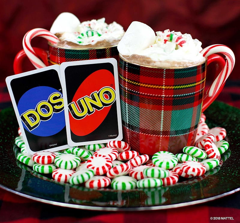 Candy Hot Chocolate And Uno Game, Cards, Uno, Family, Hot Chocolate, Fun, Friends, Candy, HD wallpaper