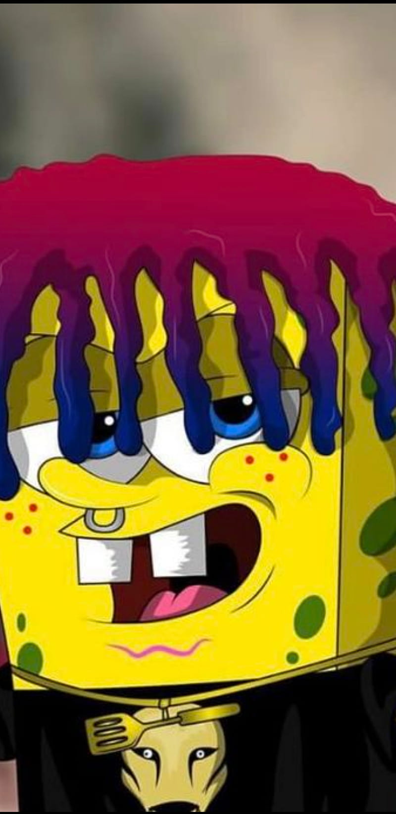Lil Sponge, gucci gang, lil pepe, rap, rapper, HD mobile wallpaper