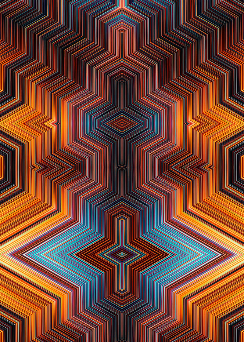RETOKA, pattern, abstract, lines, diagonal lines, colorful, digital, HD phone wallpaper