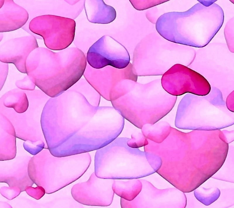 2160x1920px, corazones, love, pattern, pink, valentines day, HD wallpaper