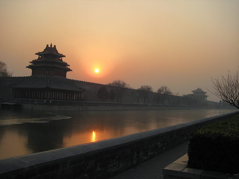 Beijing Forbidden City, wall, china, beijing, forbidden city, HD wallpaper