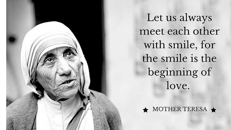 Mother Teresa's death anniversary: 10 most inspiring quotes from the Nobel Peace Prize Winner, HD wallpaper
