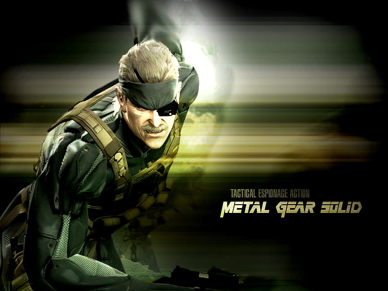 Metal Gear Solid: Tactical Espionage Action, metal gear solid, HD wallpaper