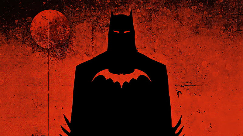 Batman 2020 Red Background, batman, superheroes, artwork, HD wallpaper |  Peakpx
