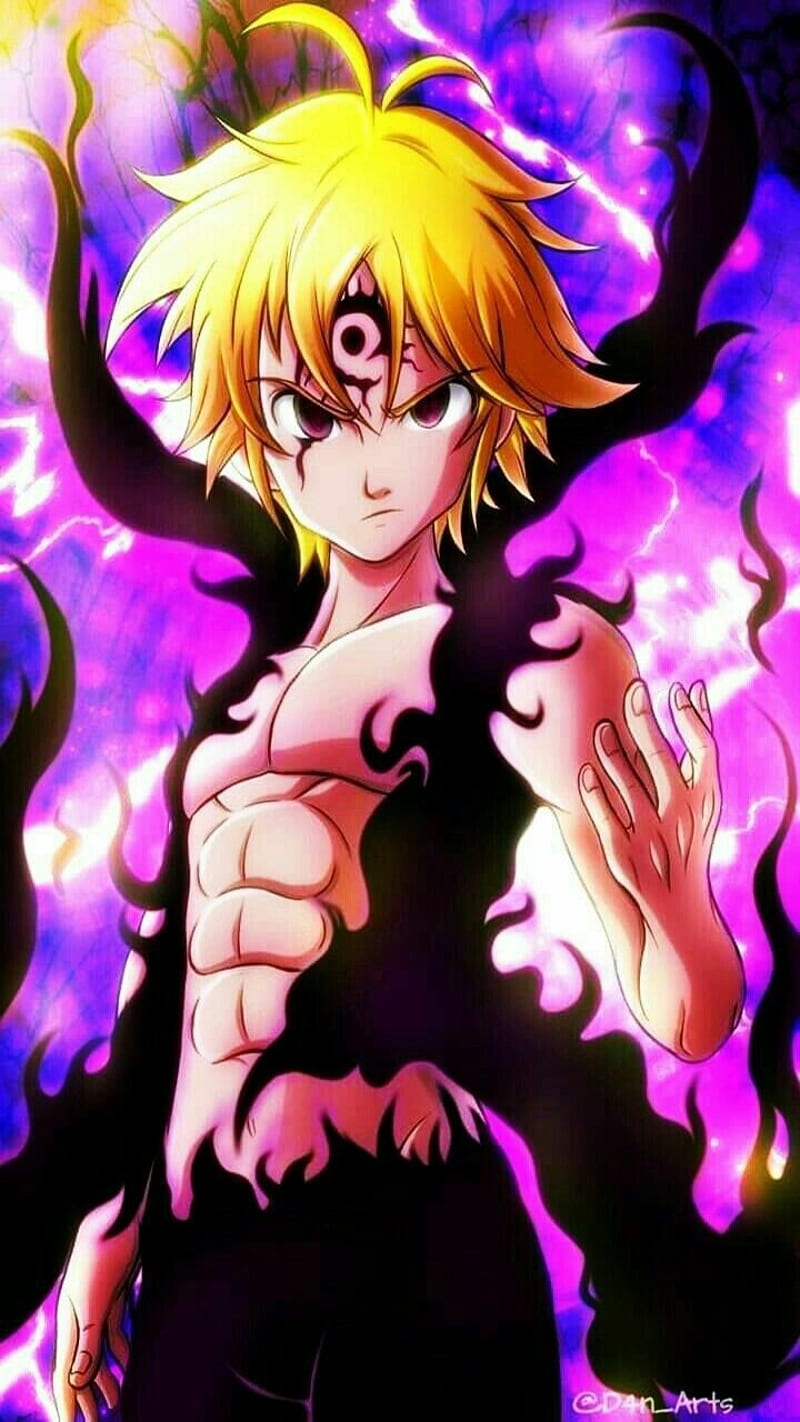 Meliodas, anime, nanatsu, no, taizai, HD phone wallpaper