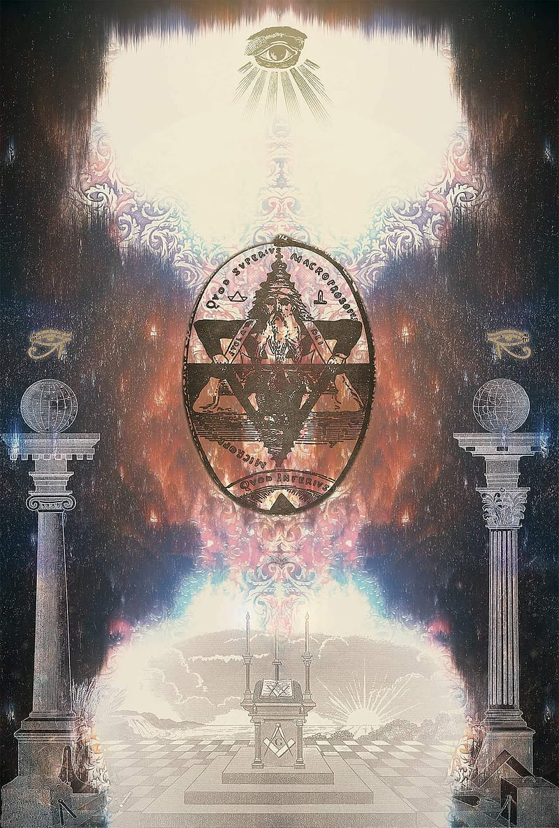 masonry, mason, esoteric, HD phone wallpaper