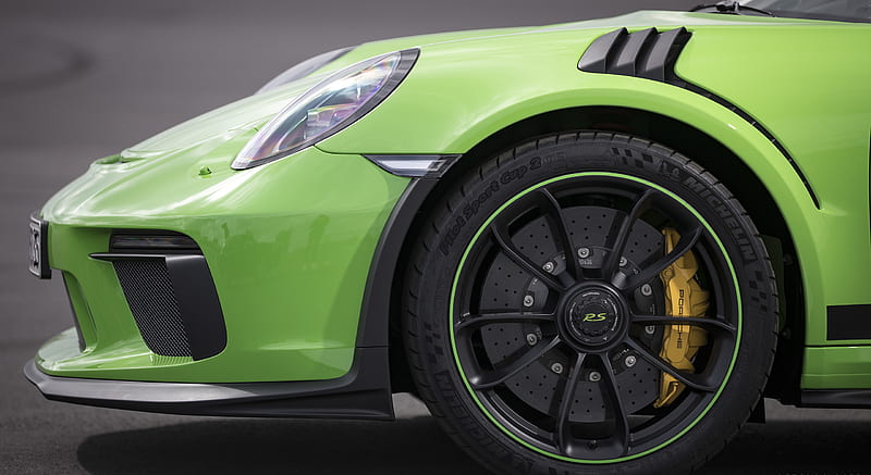 2019 Porsche 911 GT3 RS (Color: Lizard Green) - Wheel , car, HD wallpaper