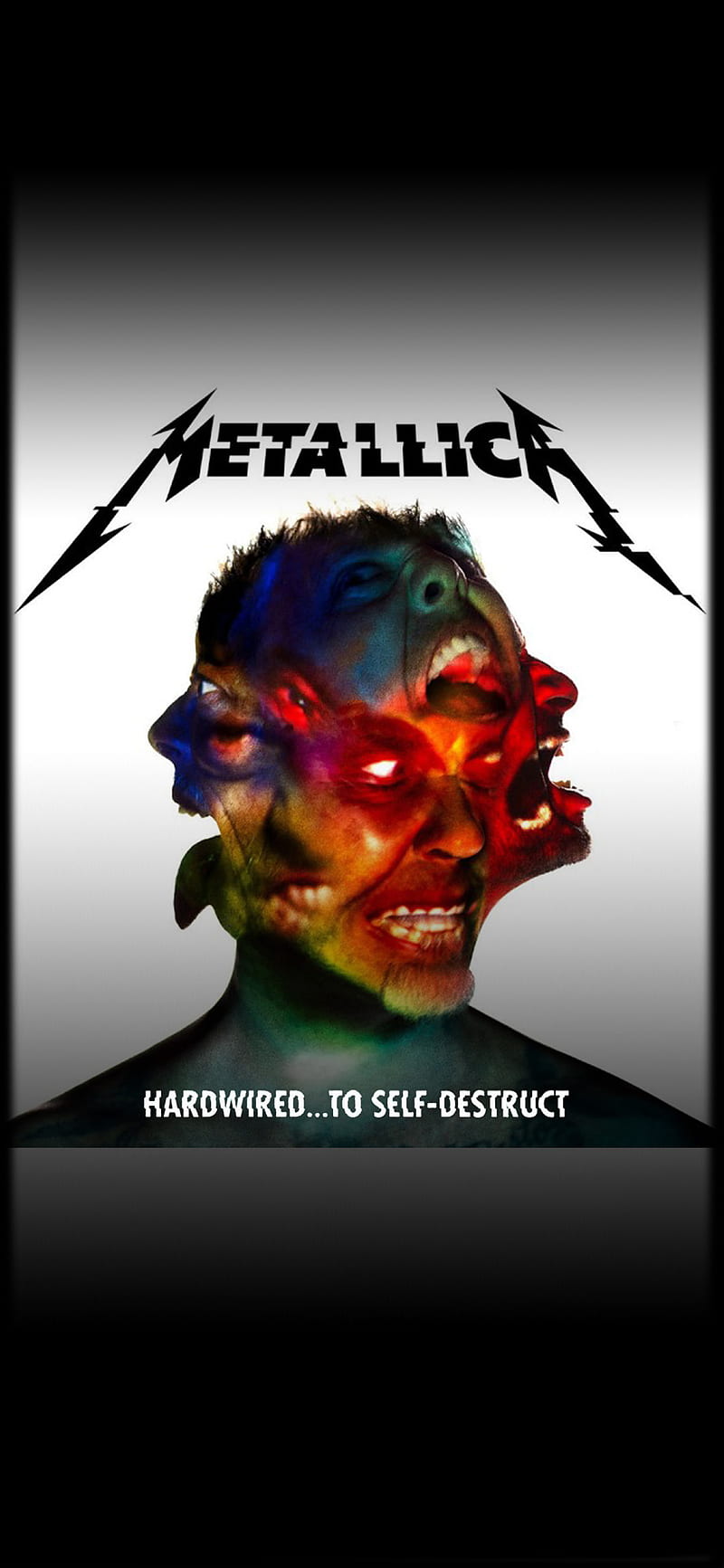 Metallica, background, cd front, hardwired, HD phone wallpaper