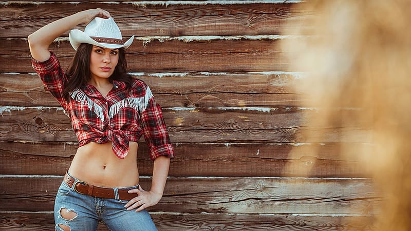country girl, bacground, girl, country, model, HD wallpaper