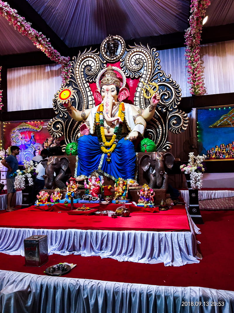 Sri Ganesha, mks , gods, india, god, HD phone wallpaper