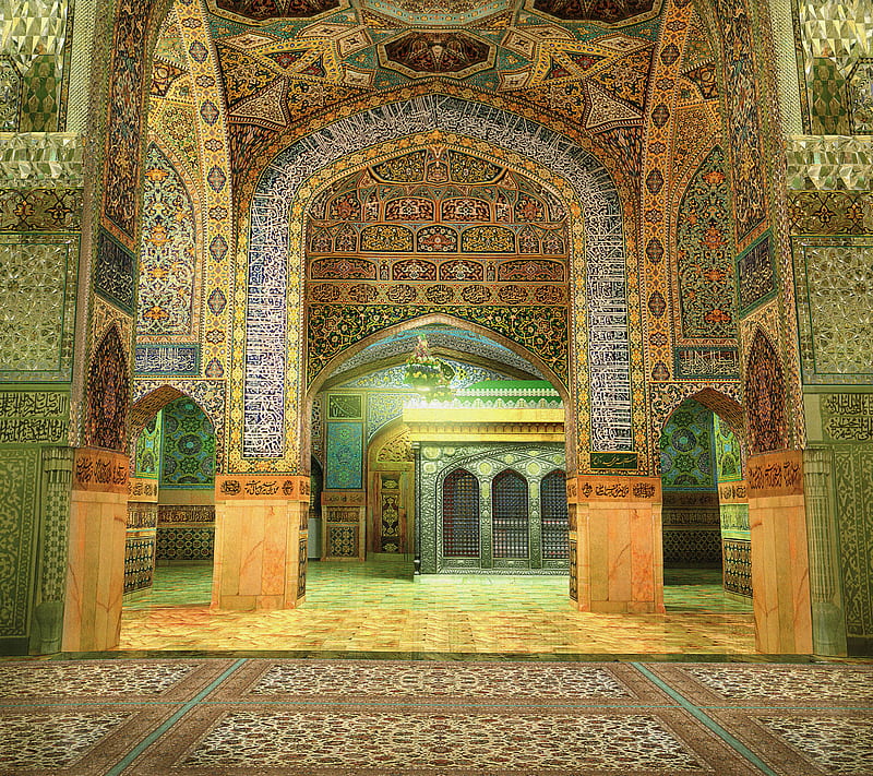 Islamic art, happy birtay, love, HD wallpaper