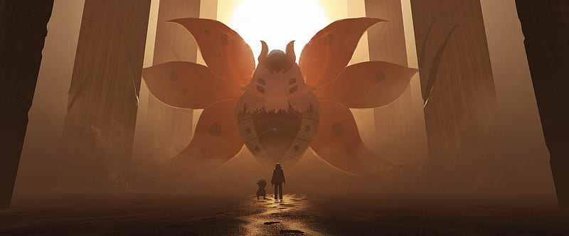Pokémon, Boy, Volcarona (Pokémon), HD wallpaper