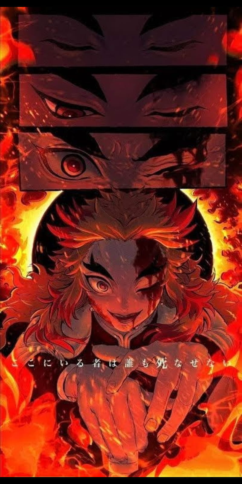 3 Quadros Decorativos Hashiras Kimetsu no Yaiba Água Fogo Som