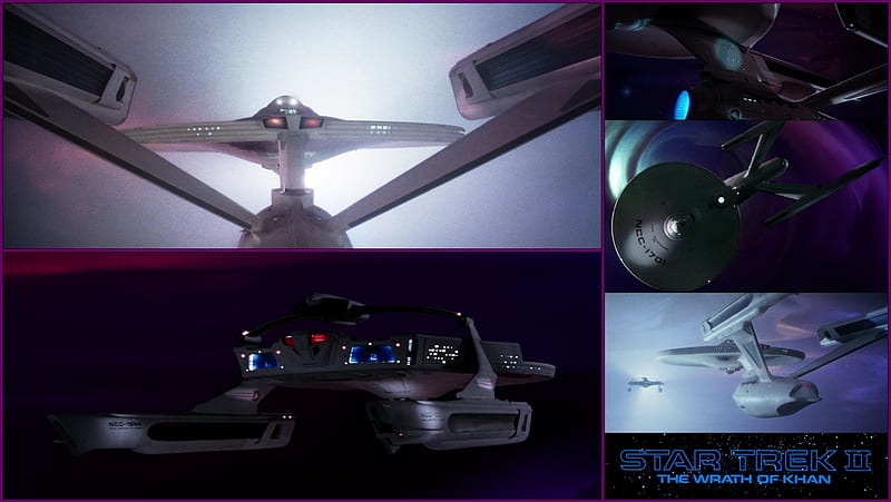 Star Trek II: The Wrath of Khan, Wrath of Khan, Khan, Star Trek, TWOK, Starship Enterprise, HD wallpaper