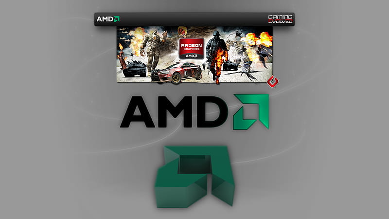 AMD - Gaming Evolved, ati, game, amd, pc, HD wallpaper