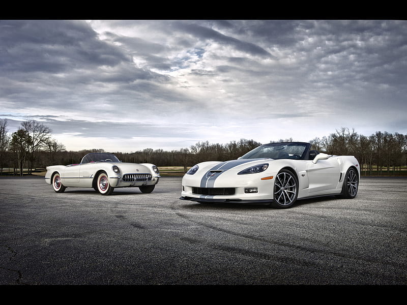 2013 Chevrolet Corvette 427 Convertible, C6, V8, car, HD wallpaper