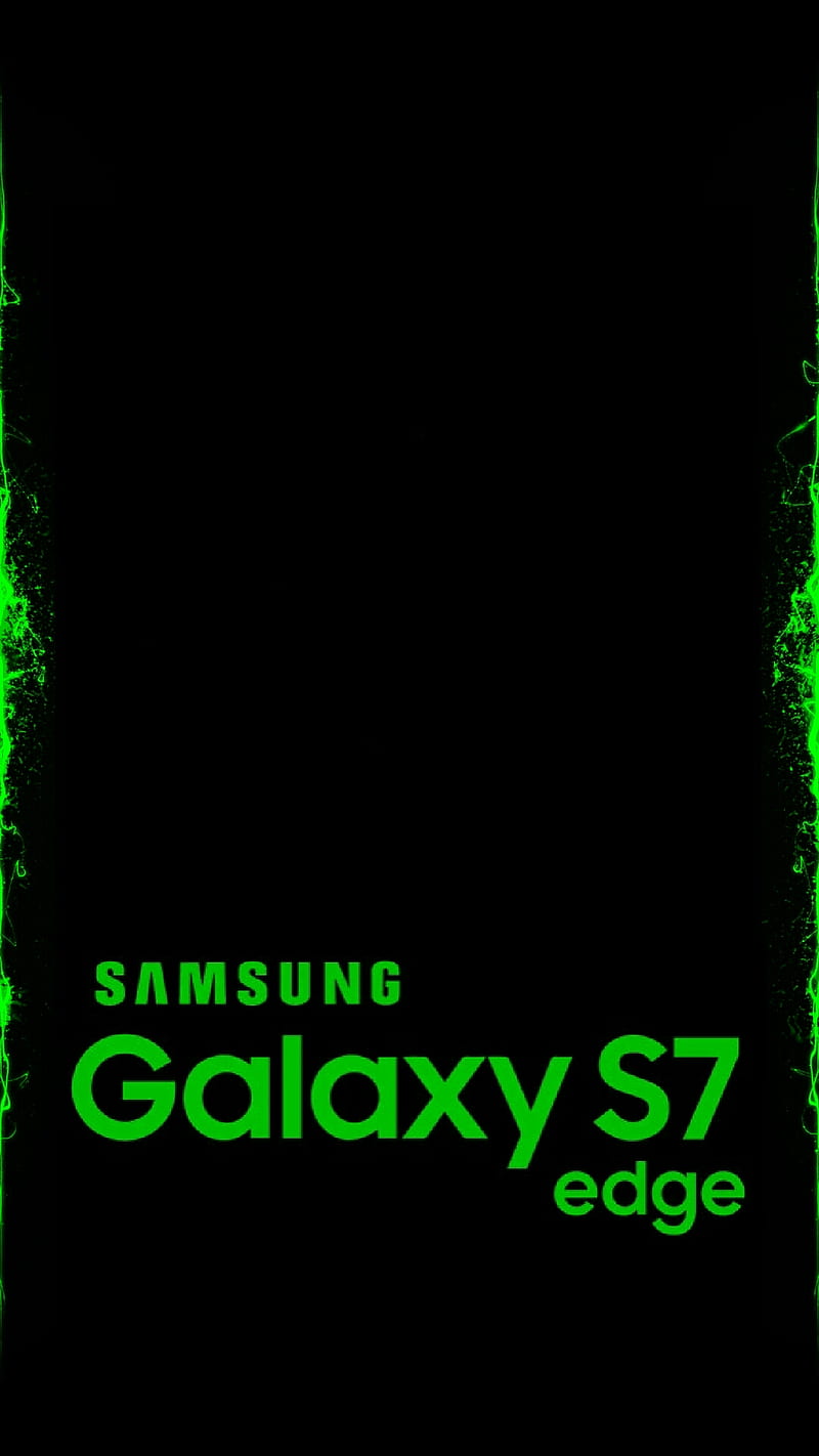 s7 edge green, black, green, s7, HD phone wallpaper