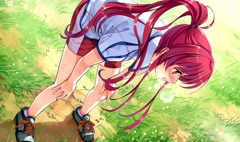 3/4 Portrait of Tired Anime Girl by jovialjukebox on DeviantArt