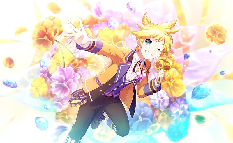 Video Game, Len Kagamine, Project Sekai: Colorful Stage! Feat Hatsune Miku, HD wallpaper