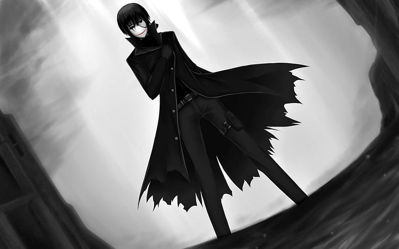 Hei, Black Reaper, darkness, Kuro no Shinigami, Darker Than Black, BK-201, HD wallpaper