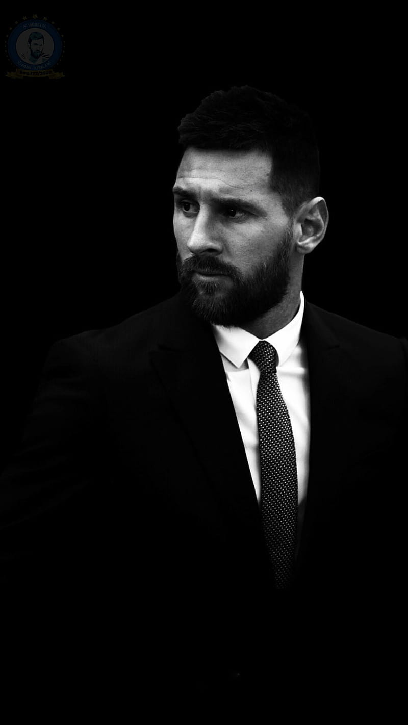 Lionel Messi, black and white, HD phone wallpaper | Peakpx