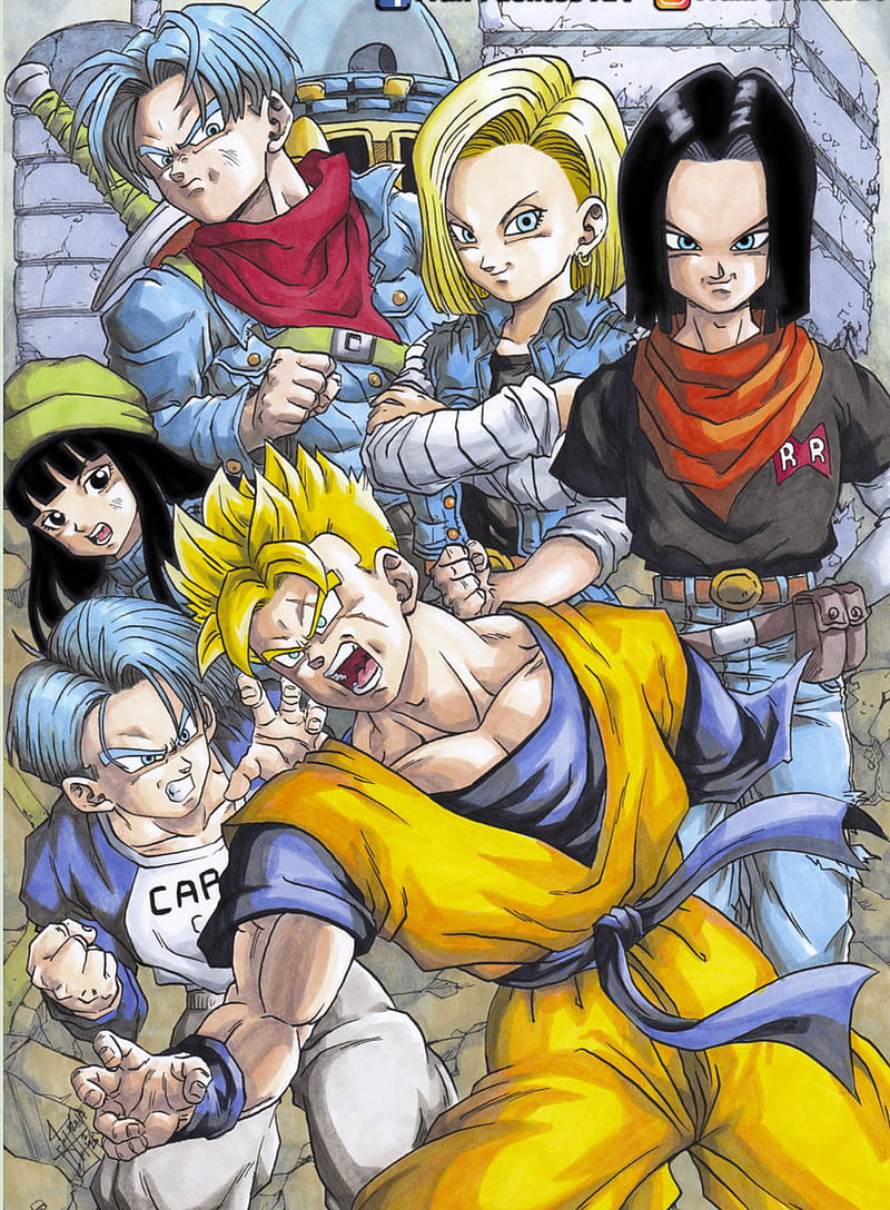 Android 18 Vs Trunks