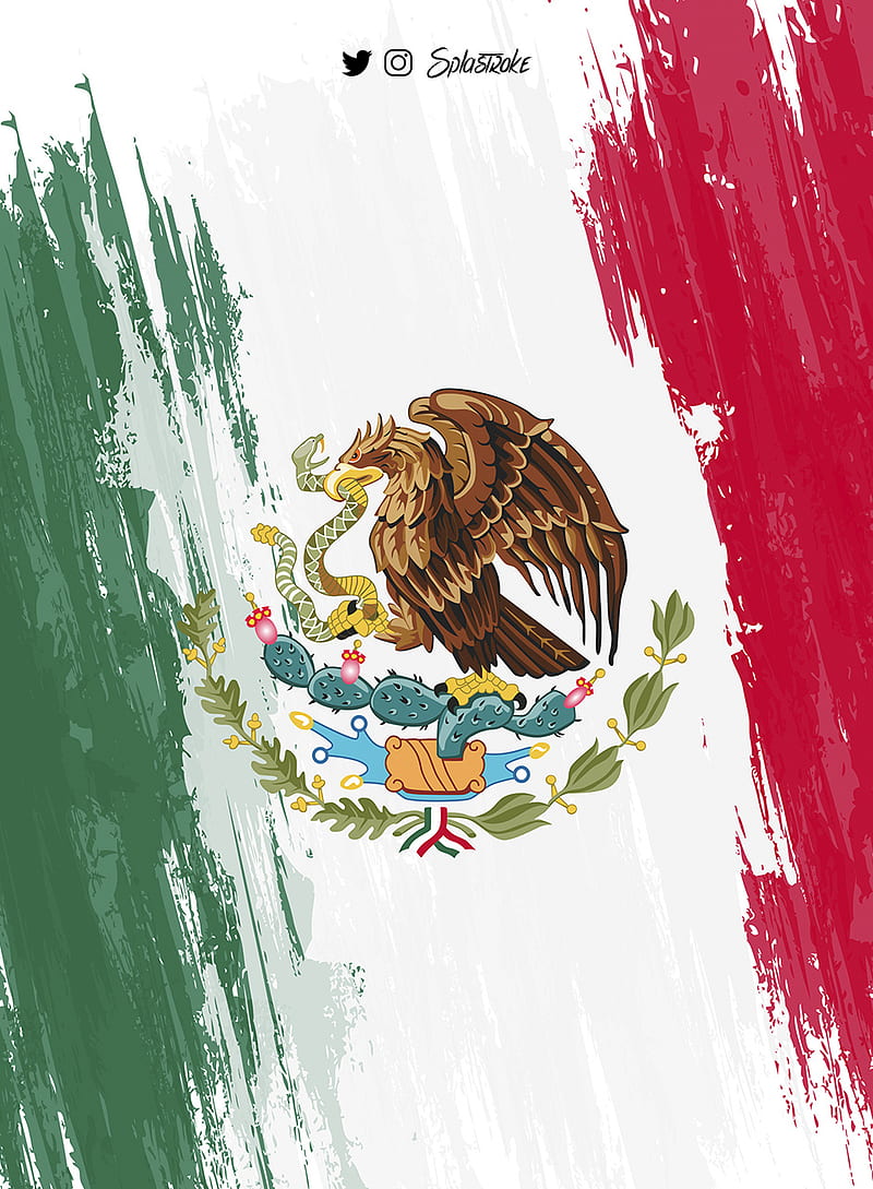 Mexico, flag, fifa, flags, football, football, mundial, russia 2018, tri, world cup, HD phone wallpaper