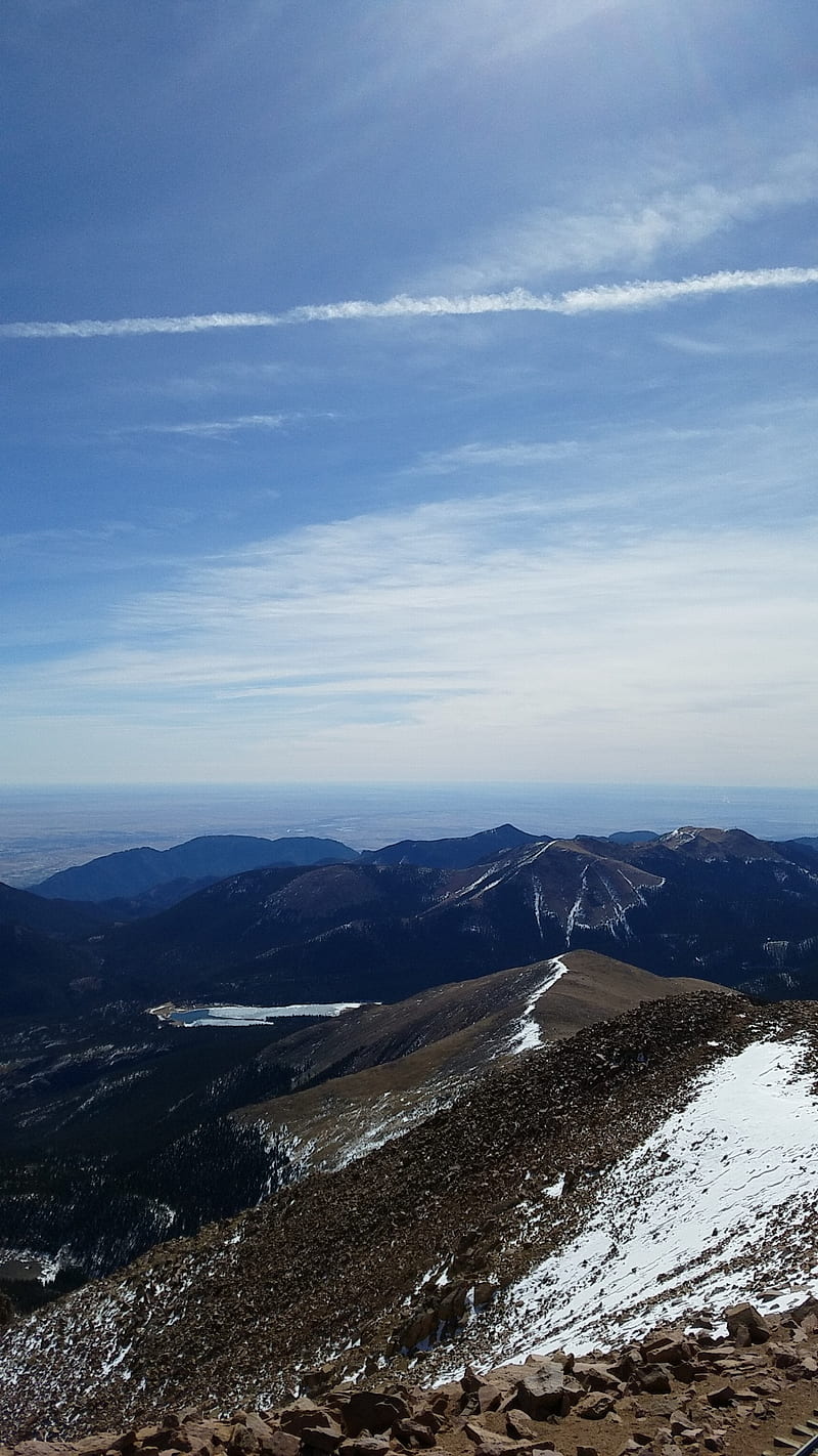 1080P Descarga gratis | vista desde la montaña, Fondo de pantalla de