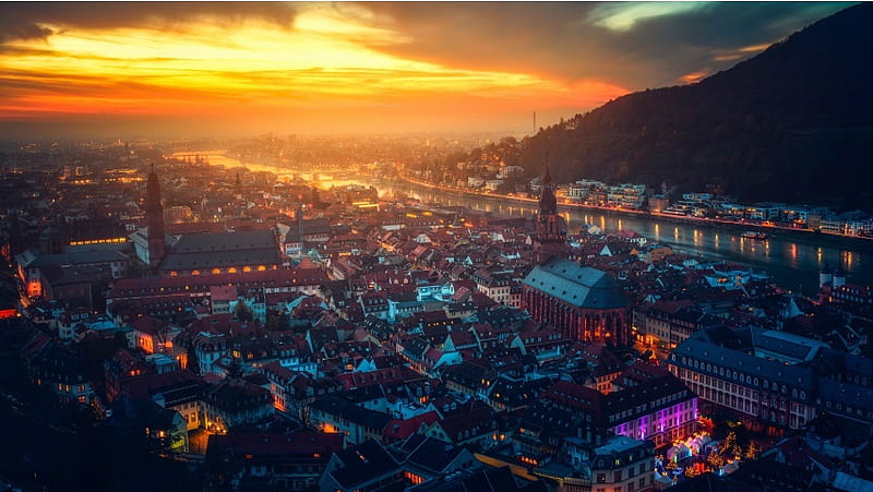 Heidelberg Castle Germany, HD wallpaper