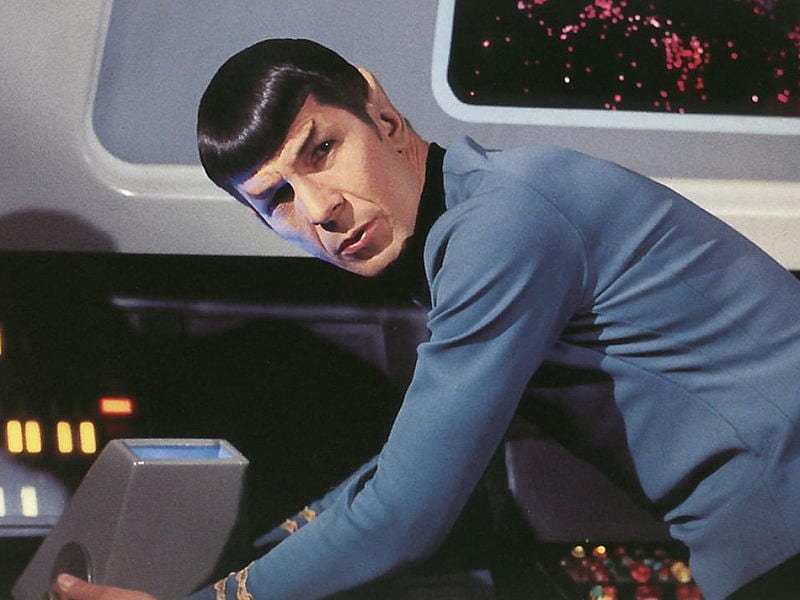 Captain! My eyes hurt, most illogical., star trek, space, people, man, other, HD wallpaper