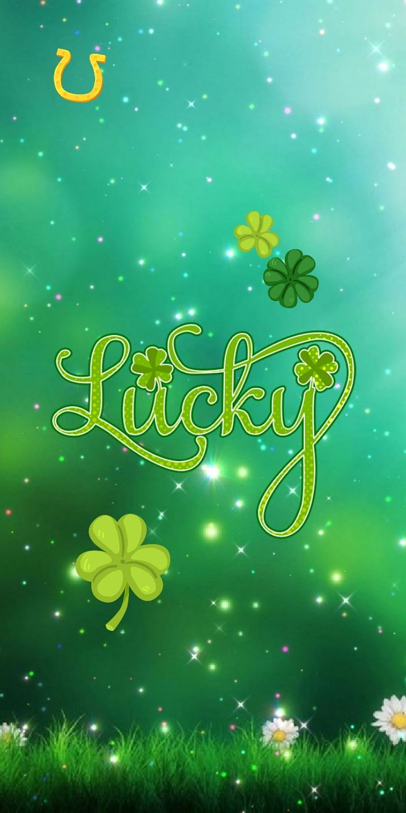 Lucky, clover, green, luck, st patricks day, HD phone wallpaper