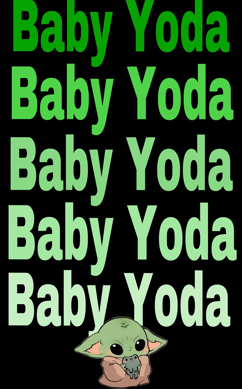 Baby yoda baby yoda , baby, background, cute, green, star, wars, yoda, HD phone wallpaper
