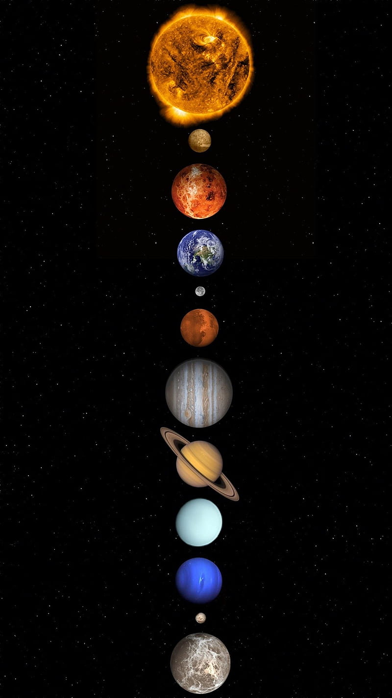 Solar system, mant, HD phone wallpaper