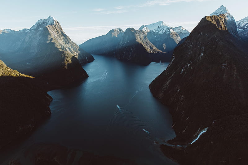 Milford Sound New Zealand , new-zealand, mountains, nature, HD wallpaper