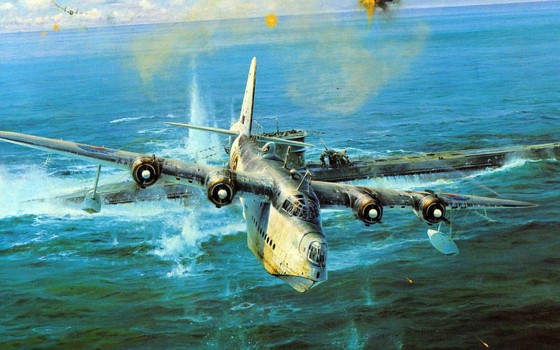 attack, guerra, aircraft drawing, military, HD wallpaper