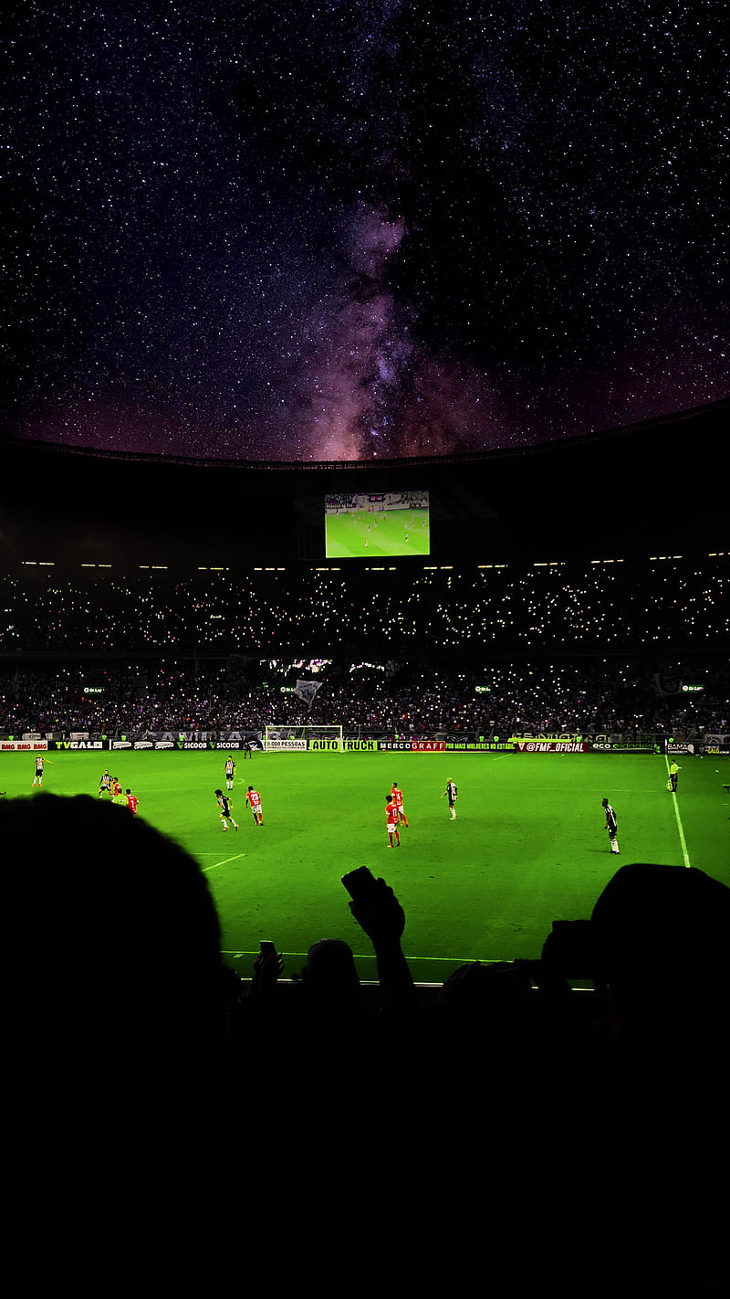 Galo Galaxy, atletico, audience, brazil, crowd, football, futebol, galo, mg, mineirao, mineiro, HD phone wallpaper