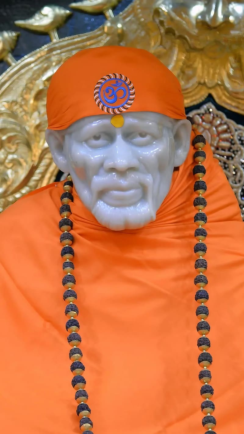 Shirdi Sai Baba, Orange Kafni, indian saint, shirdi temple, om sai ...