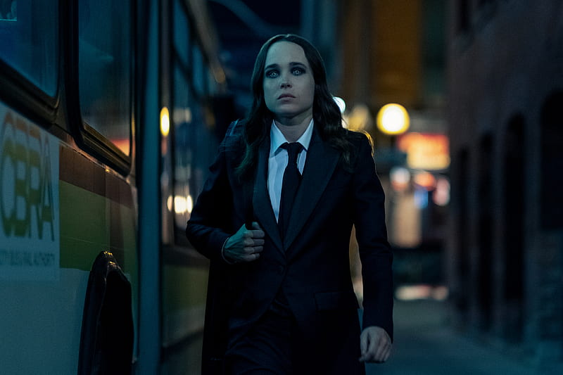 Ellen Page In The Umbrella Academy, HD wallpaper