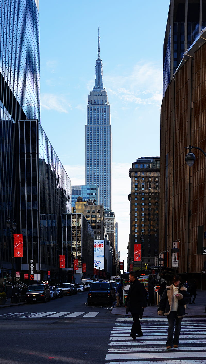 City, building, landscape, newyork, HD phone wallpaper