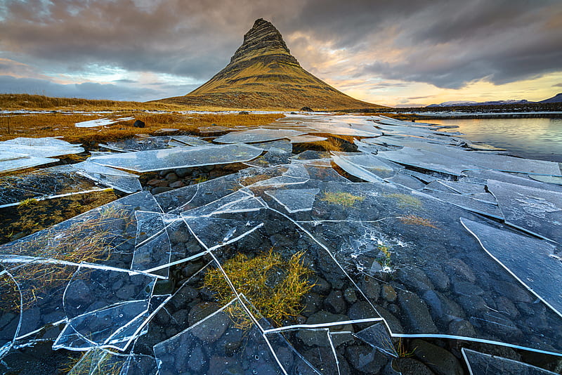 Earth, Ice, Iceland, Mountain, Nature, Peak, HD wallpaper