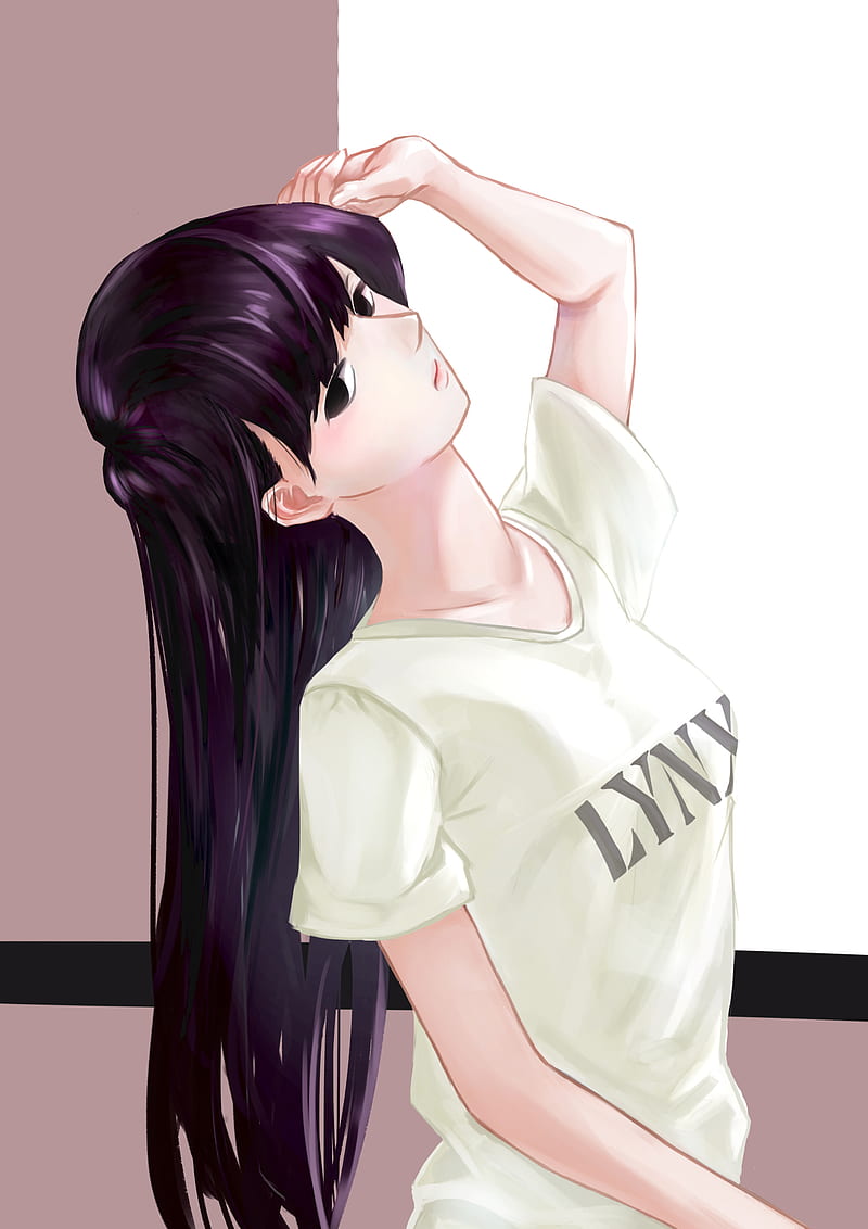 1080p Free Download Komi San Wa Comyushou Desu Anime Girls Small Boobs Long Hair 2d 1844