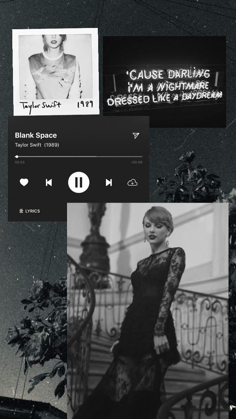 Blank Space Lyrics Taylor Swift | iPad Case & Skin