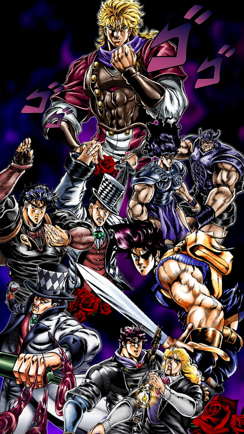 JoJo's Bizarre Adventure Villains [Vampire Dio Brando] iPhone Wallpaper  *aesthetic*