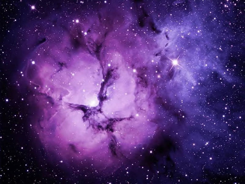 Purple Nebula Stars Nebula Galaxies Space Hd Wallpaper Peakpx 0632